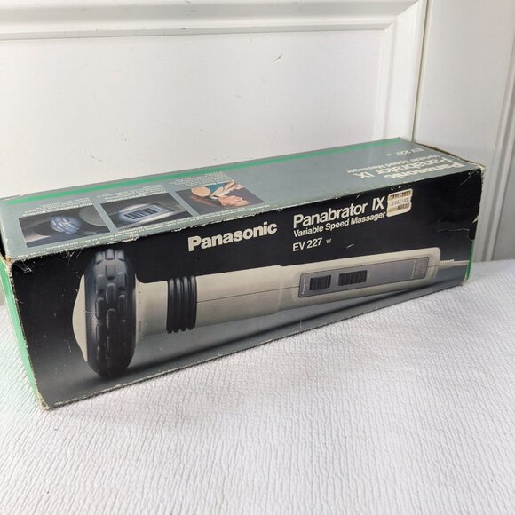 Vintage Panasonic Panabrator IX Handheld Massager Model EV227 vibrating wand - Picture 9 of 12